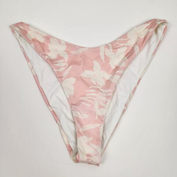 L*Space Cabana Bitsy Bikini Bottom in Paradise Blooms Pink Size Medium - Picture 3 of 4